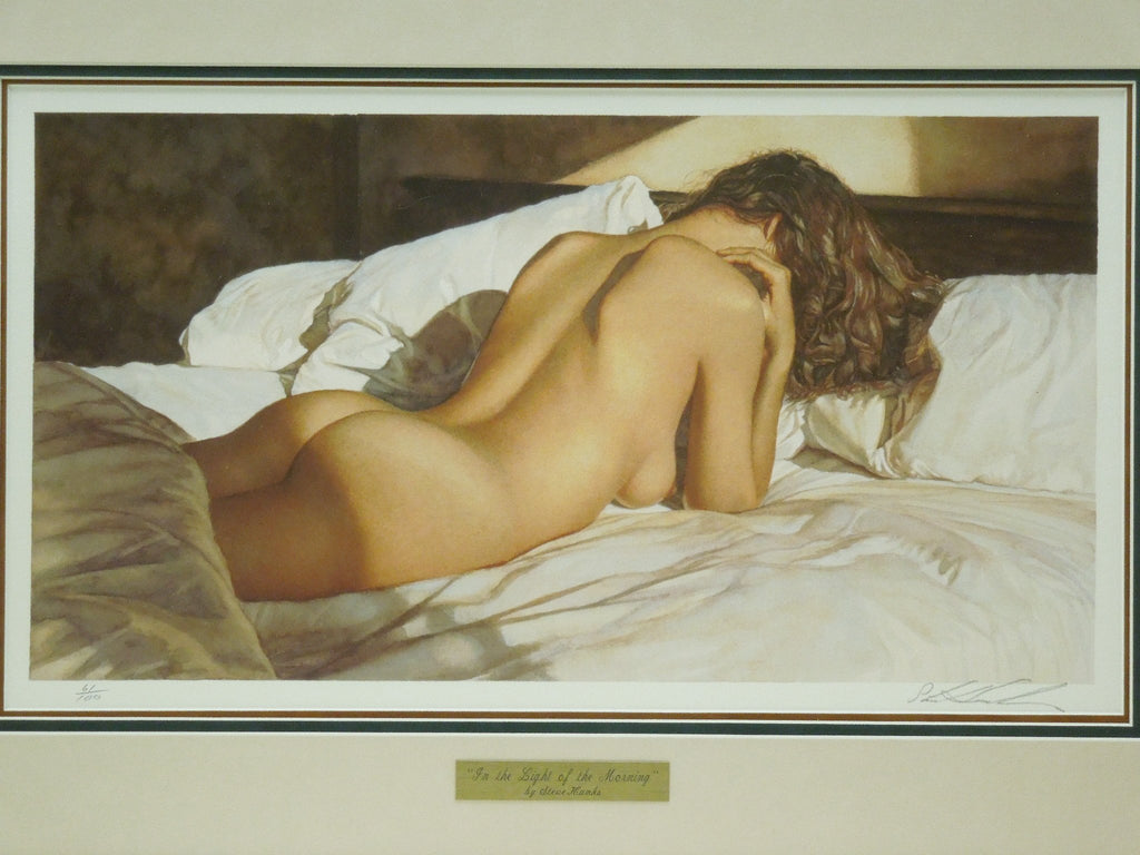 Steve Hanks "In The Light Of The Morning" Gallery Framed Triple Mat