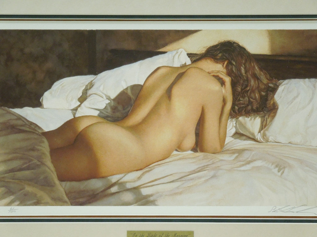 Steve Hanks "In The Light Of The Morning" Gallery Framed Triple Mat
