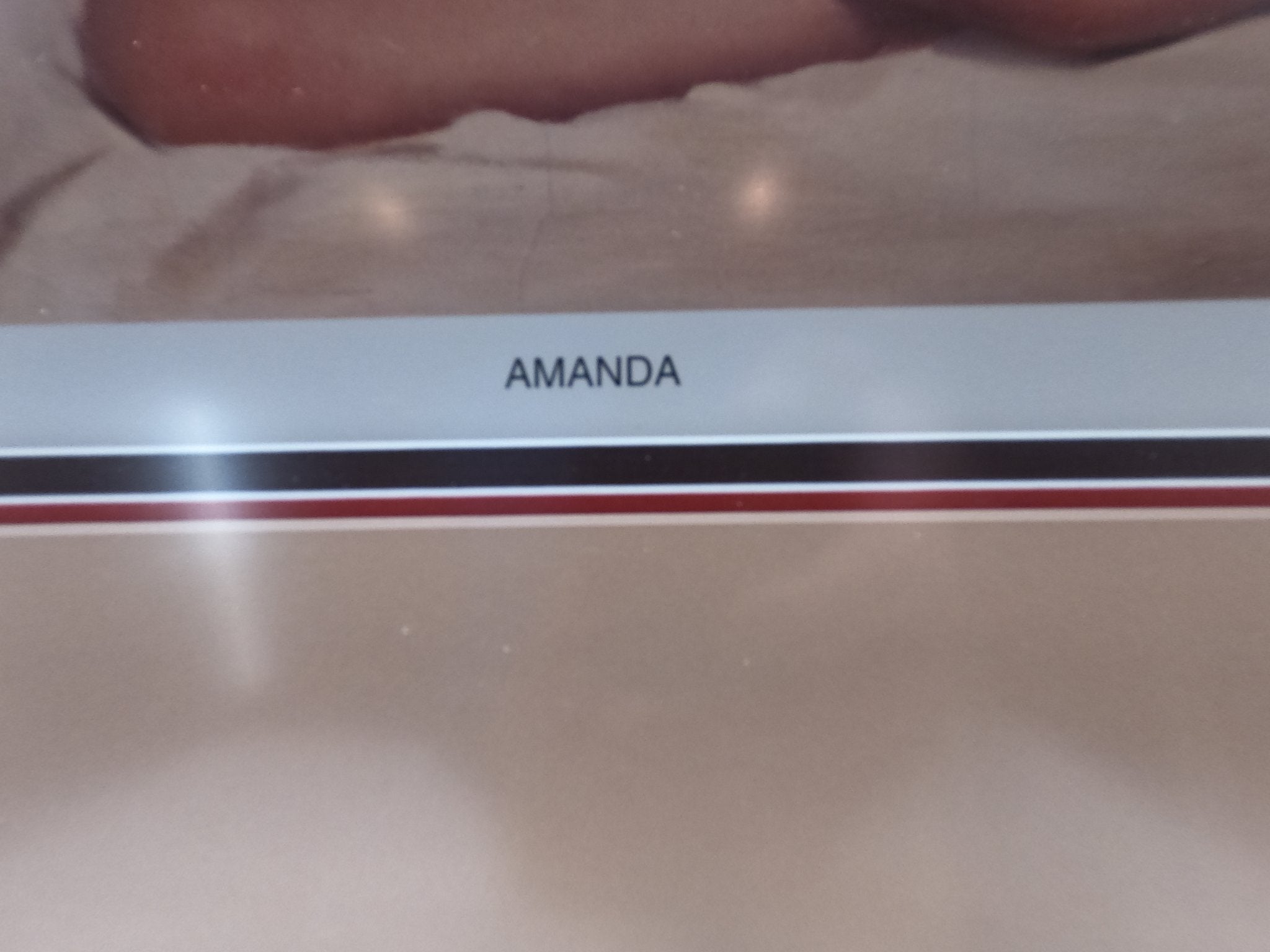 Bobby Toombs "Amanda" Lithograph Print Framed Ready To Hang Signed