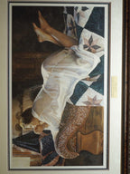 Steve Hanks "Matters Of The Heart" Print #4/300 Gallery Framed Triple Mat