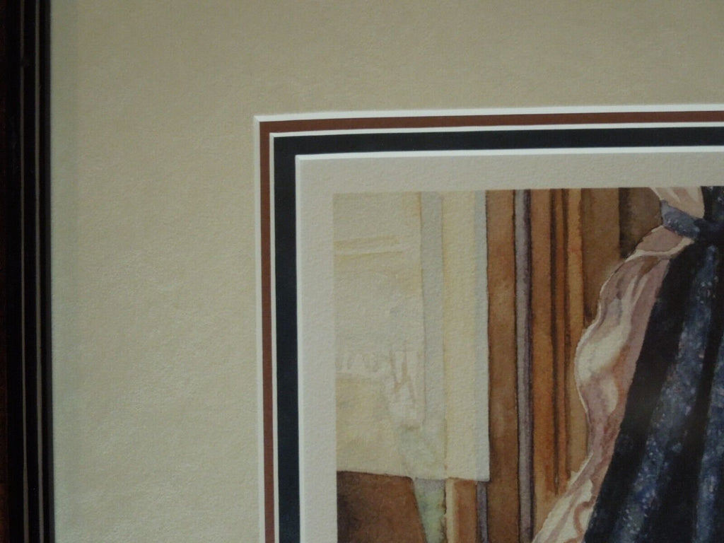 Steve Hanks "Matters Of The Heart" Print #4/300 Gallery Framed Triple Mat