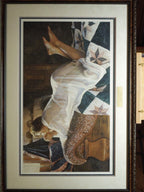 Steve Hanks "Matters Of The Heart" Print #4/300 Gallery Framed Triple Mat