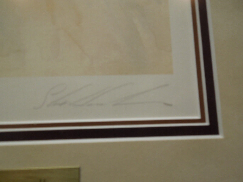 Steve Hanks "Mysteries Untold" Lithograph Print Signed Gallery Framed