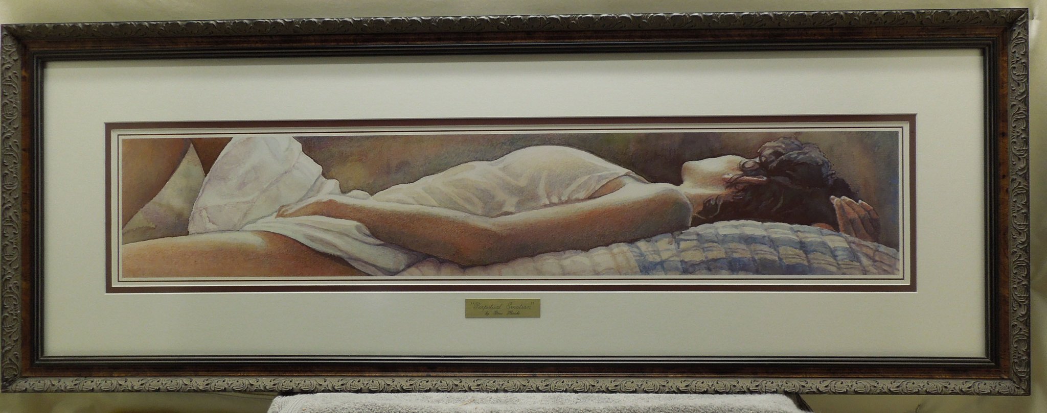 Steve Hanks "Perpetual Emotion" Gallery Framed Double Matted Print