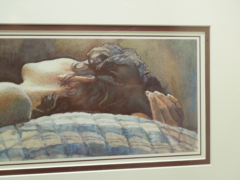 Steve Hanks "Perpetual Emotion" Gallery Framed Double Matted Print