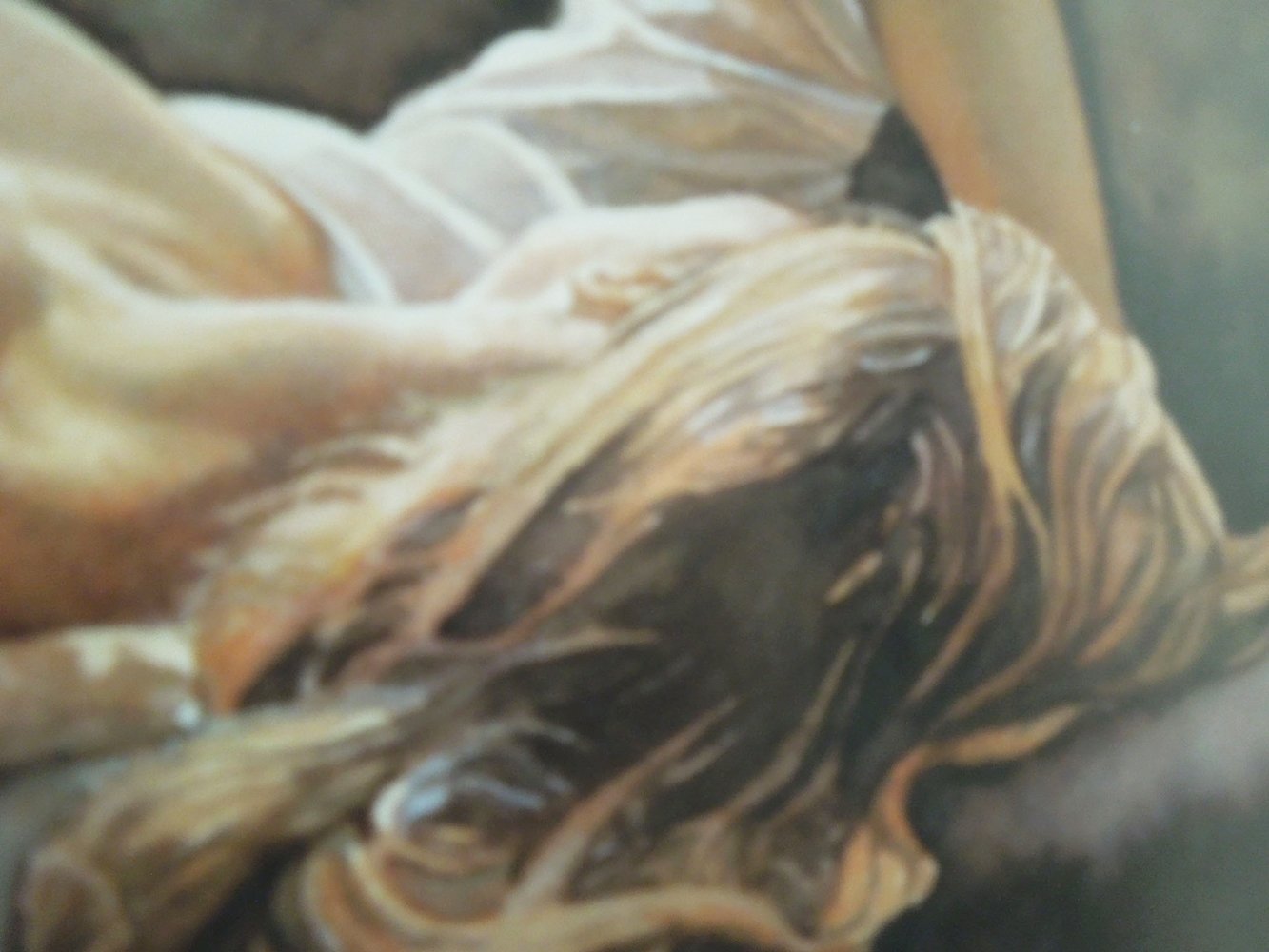 Steve Hanks "Restful Light" Gallery Framed Hand Signed Print 254/500