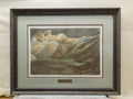 Steve Hanks "Resting Place" Hand Signed 21/50 Gallery Framed Print