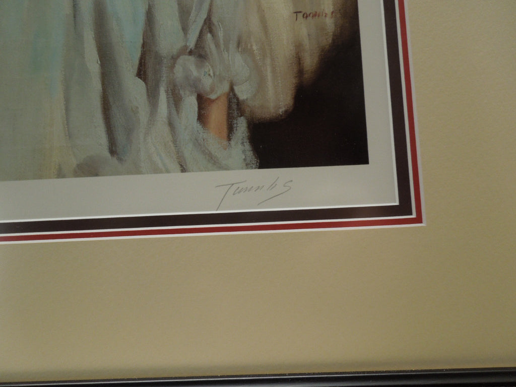 Bobby Toombs "Celeste" Gallery Framed Hand Signed Print 402/950