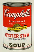 Andy Warhol Oyster Stew - Campbell's Soup Can - Limited Edition