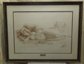 Bruno Di Maio "Geometric Love" Signed Lithograph Print Italian Artist