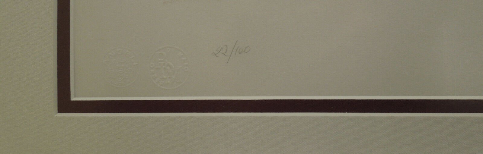 Bruno Di Maio "Geometric Love" Signed Lithograph Print Italian Artist