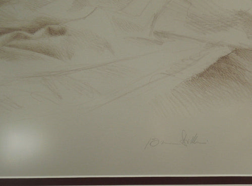Bruno Di Maio "Geometric Love" Signed Lithograph Print Italian Artist
