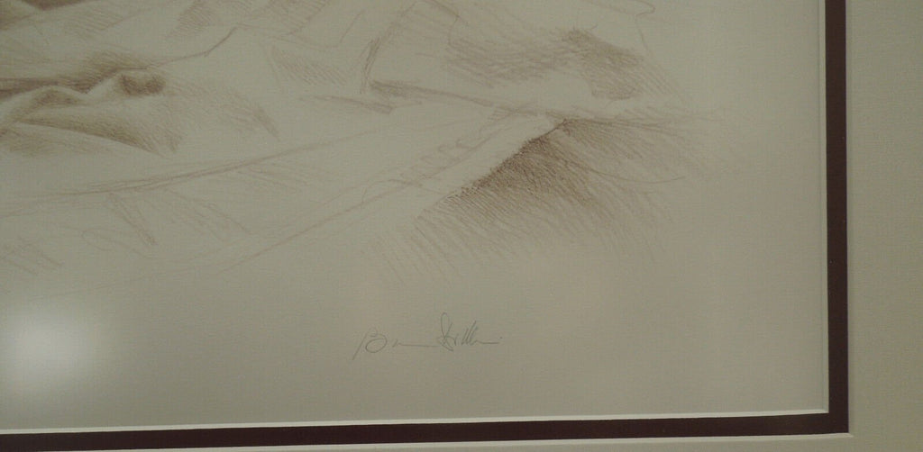 Bruno Di Maio "Geometric Love" Signed Lithograph Print Italian Artist
