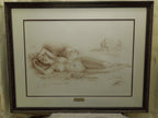 Bruno Di Maio "Geometric Love" Signed Lithograph Print Italian Artist