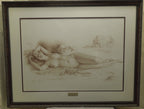 Bruno Di Maio "Geometric Love" Signed Lithograph Print Italian Artist