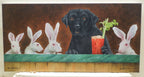 Will Bullas "Hare Of The Dog" Stretched Canvas Print Signed Numbered 66/75
