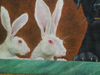 Will Bullas "Hare Of The Dog" Stretched Canvas Print Signed Numbered 66/75