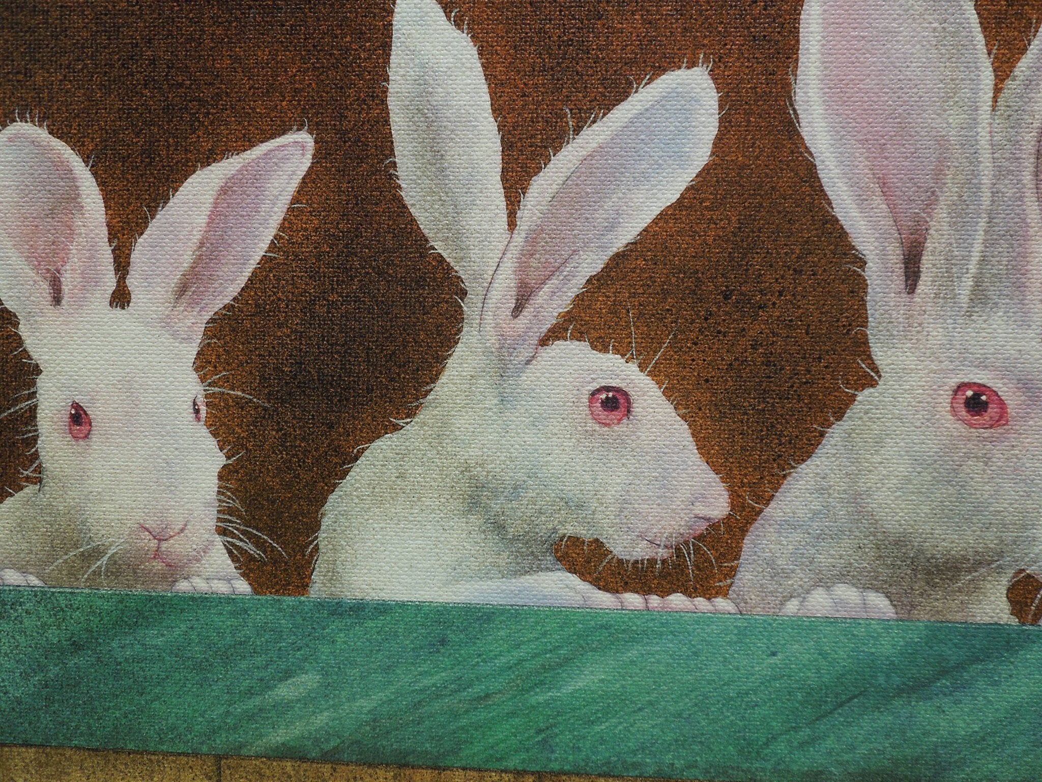 Will Bullas "Hare Of The Dog" Stretched Canvas Print Signed Numbered 66/75