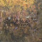 Bonnie Marris "Summer Fields" Stretched Canvas Print Signed Numbered 12/75 Coa
