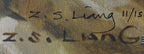 Z. S. Liang "Pride Of The Piegan" Masterwork Canvas Signed 11/15 Coa