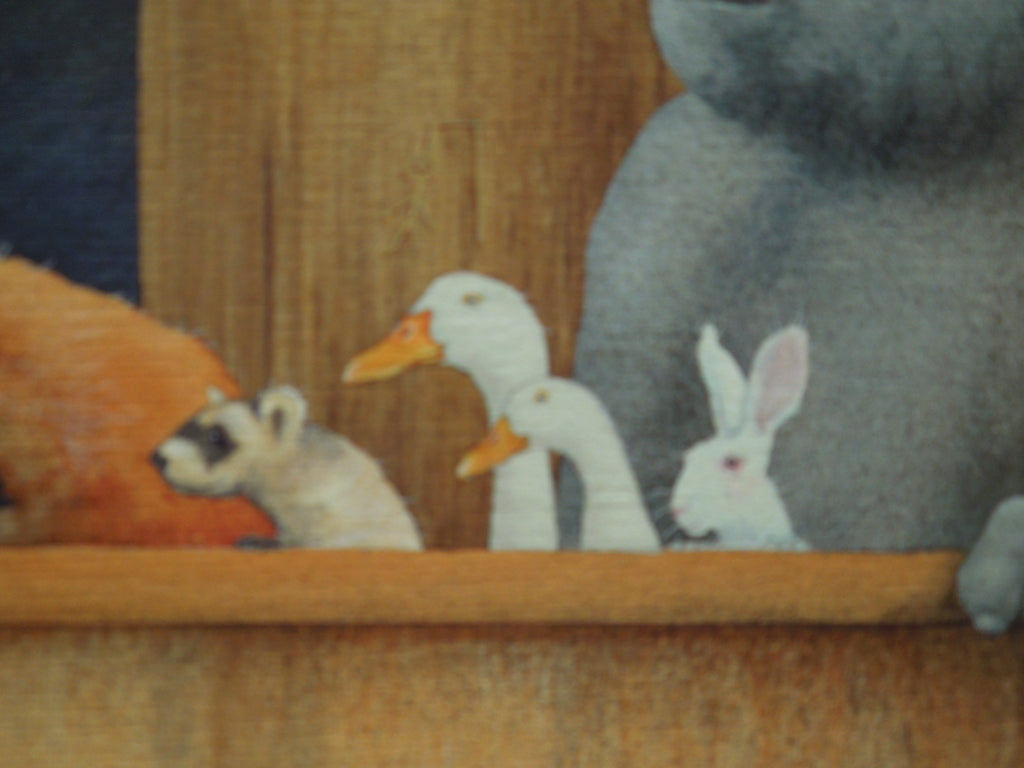 Will Bullas "Badgering The Witness" Stretched Canvas Print Signed Numbered 66/75