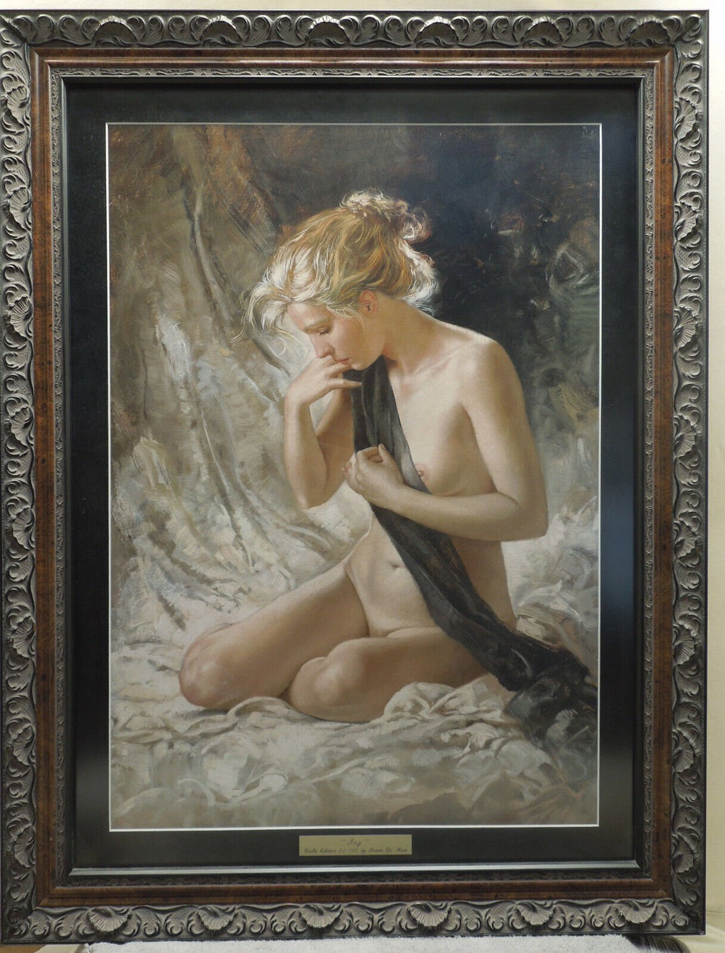 Bruno Di Maio "Joy" Gallery Framed Hand Signed Iris Giclee 22/150