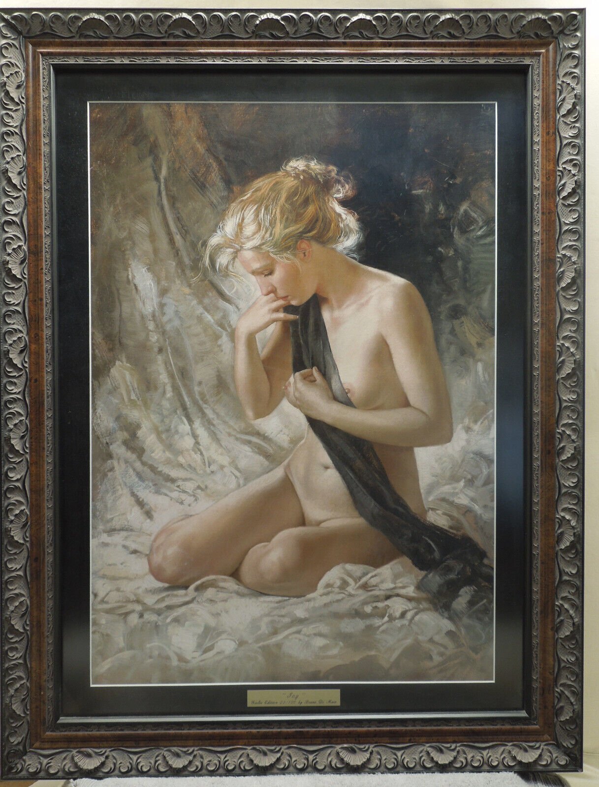 Bruno Di Maio "Joy" Gallery Framed Hand Signed Iris Giclee 22/150