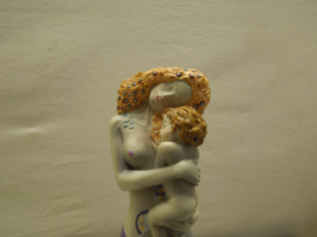 Mother And Child Statue Gustav Klimt