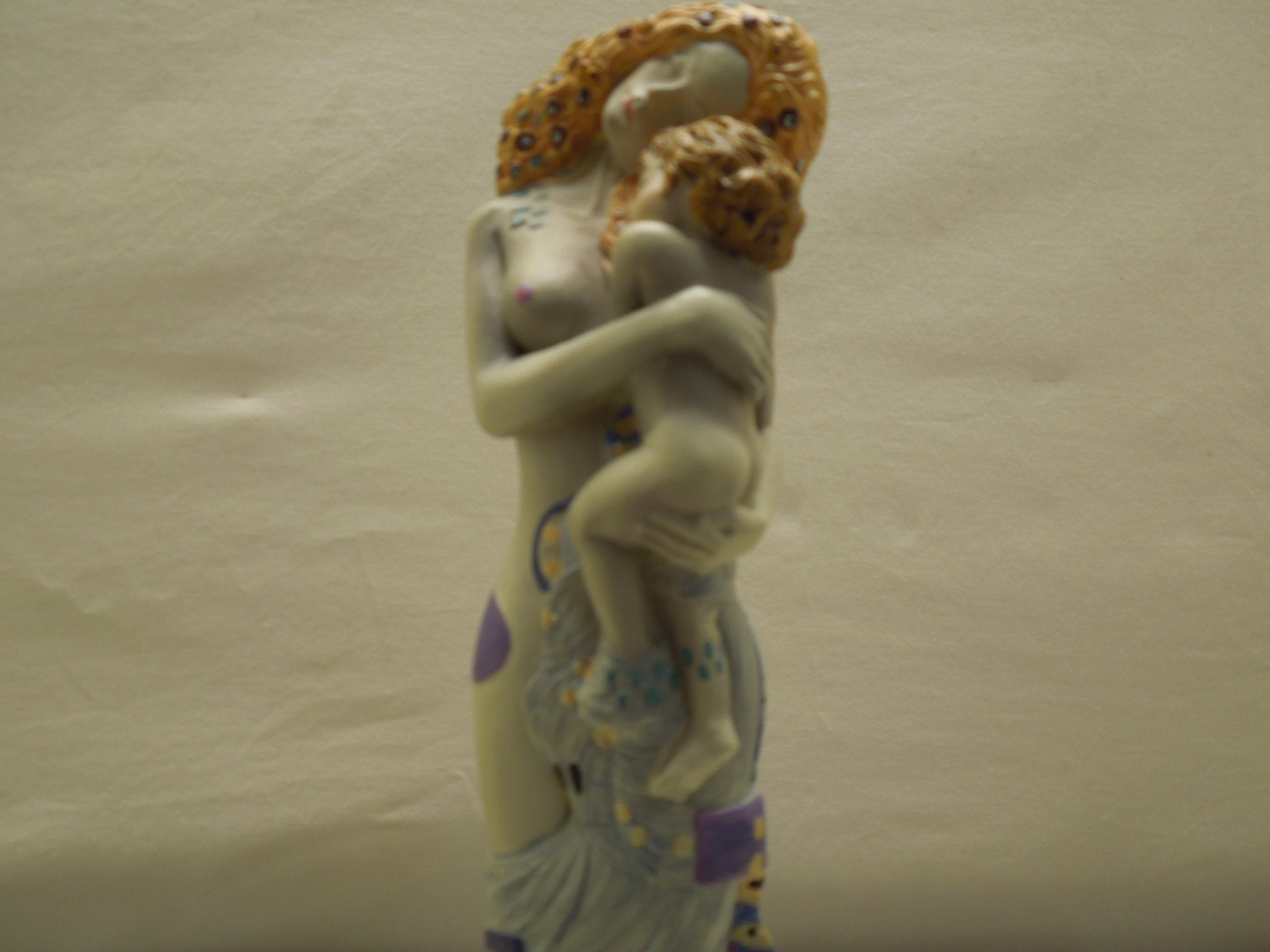 Mother And Child Statue Gustav Klimt
