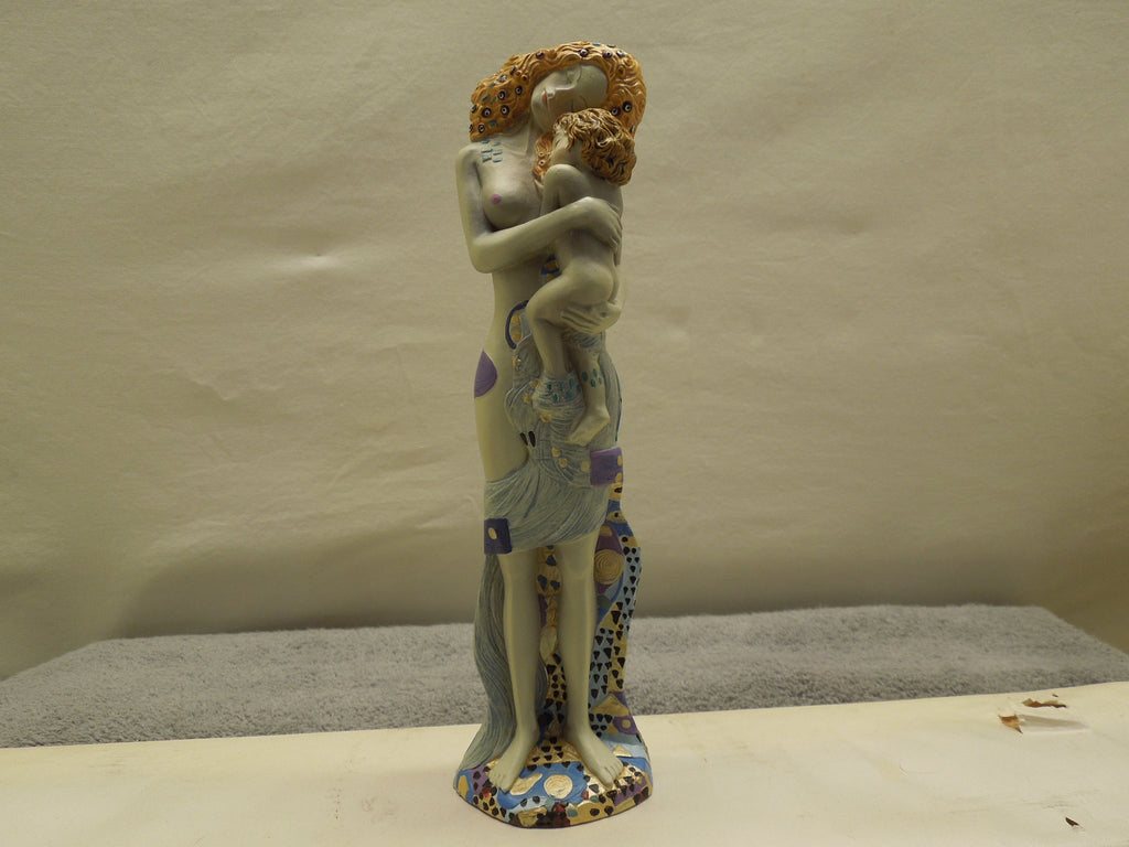 Mother And Child Statue Gustav Klimt