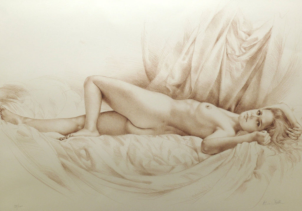 Bruno Di Maio "The Awakening" Gallery Framed Hand Signed Lithograph 78/100