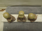 Sitting Buddhist Monks Set Of 3