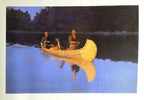 Frederic Remington Evening On A Canadian Lake