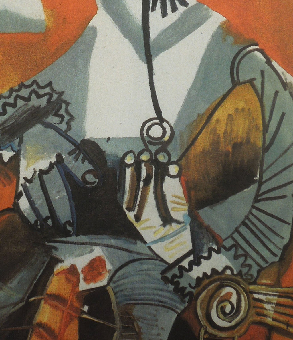 Buckled Shoe Man After Pablo Picasso Estate Signed Giclee