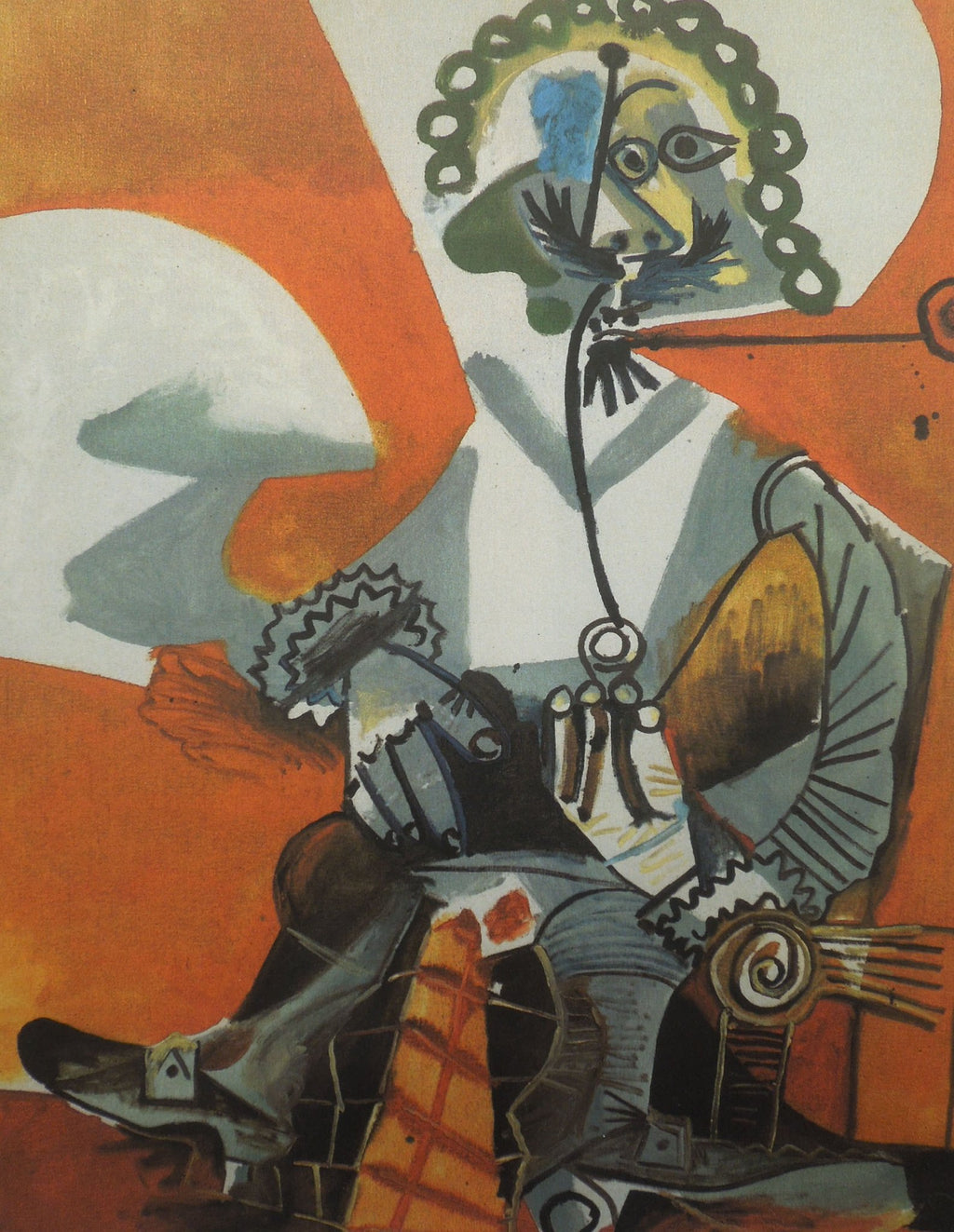 Buckled Shoe Man After Pablo Picasso Estate Signed Giclee