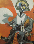 Buckled Shoe Man After Pablo Picasso Estate Signed Giclee
