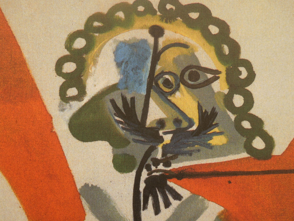 Buckled Shoe Man After Pablo Picasso Estate Signed Giclee