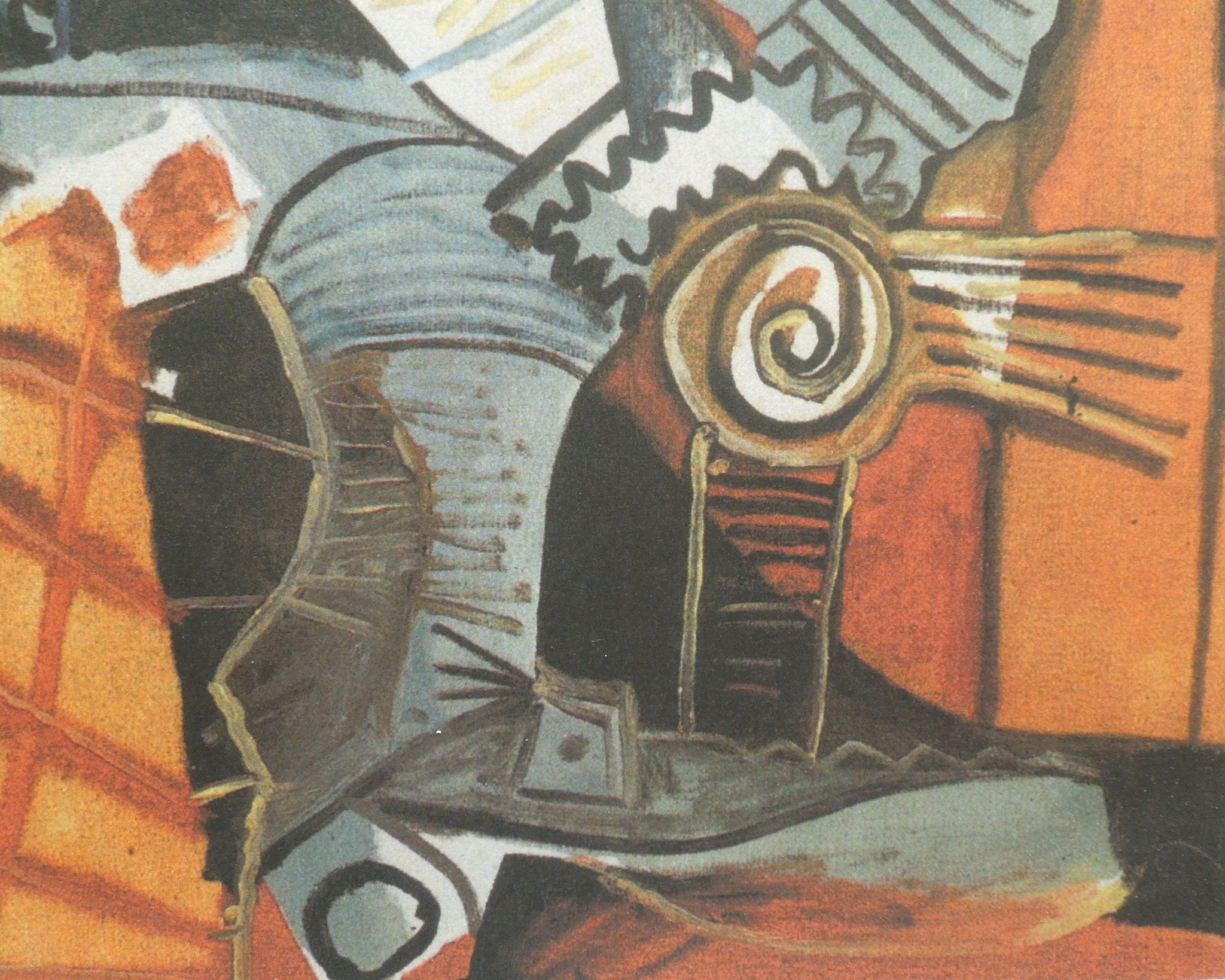 Buckled Shoe Man After Pablo Picasso Estate Signed Giclee