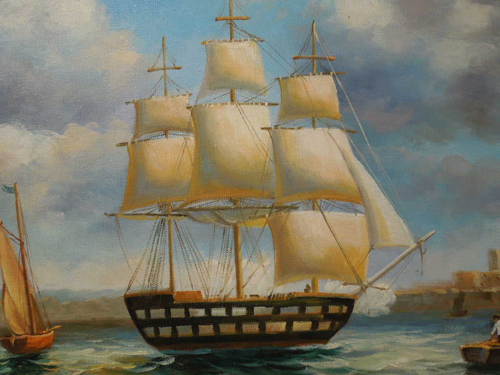 Rough Seas Original Oil Painting