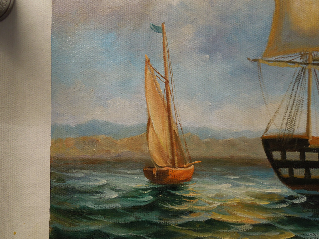 Rough Seas Original Oil Painting