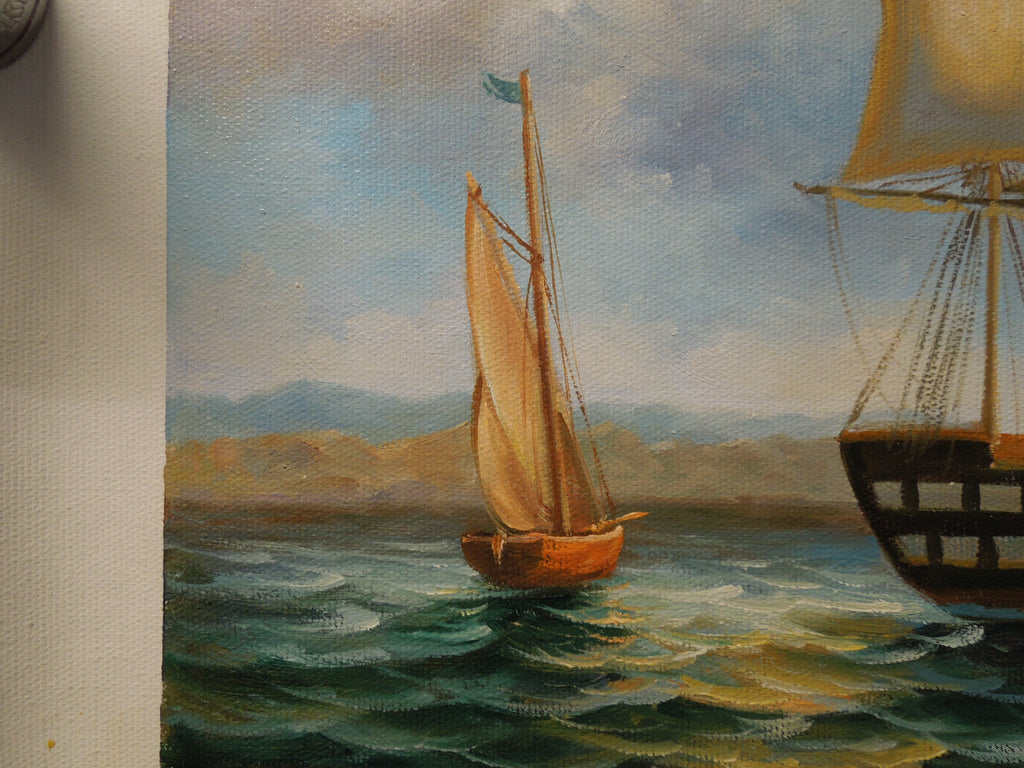 Rough Seas Original Oil Painting